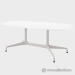 White Herman Miller Eames Conference Boardroom Table 108" x 54"